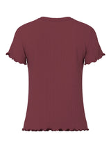Rød Bluse fra PIECES - 17120085