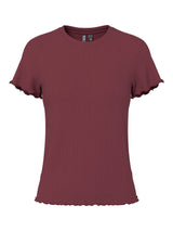 Rød Bluse fra PIECES - 17120085