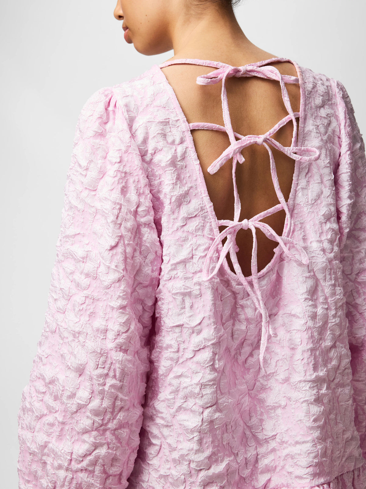 Pink Tulle Kjole fra PIECES - 17136462