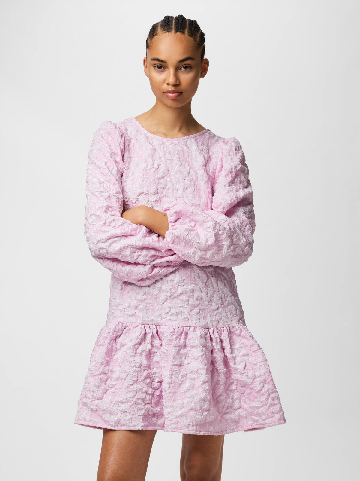 Pink Tulle Kjole fra PIECES - 17136462