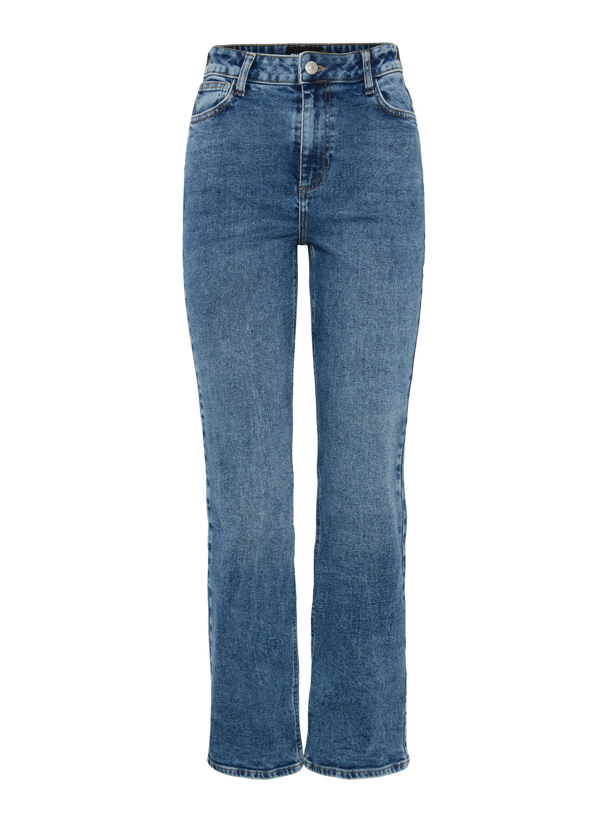 PIECES Medium Blue Denim Bukser - 17147293