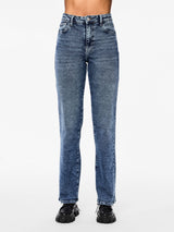 PIECES Medium Blue Denim Bukser - 17147293