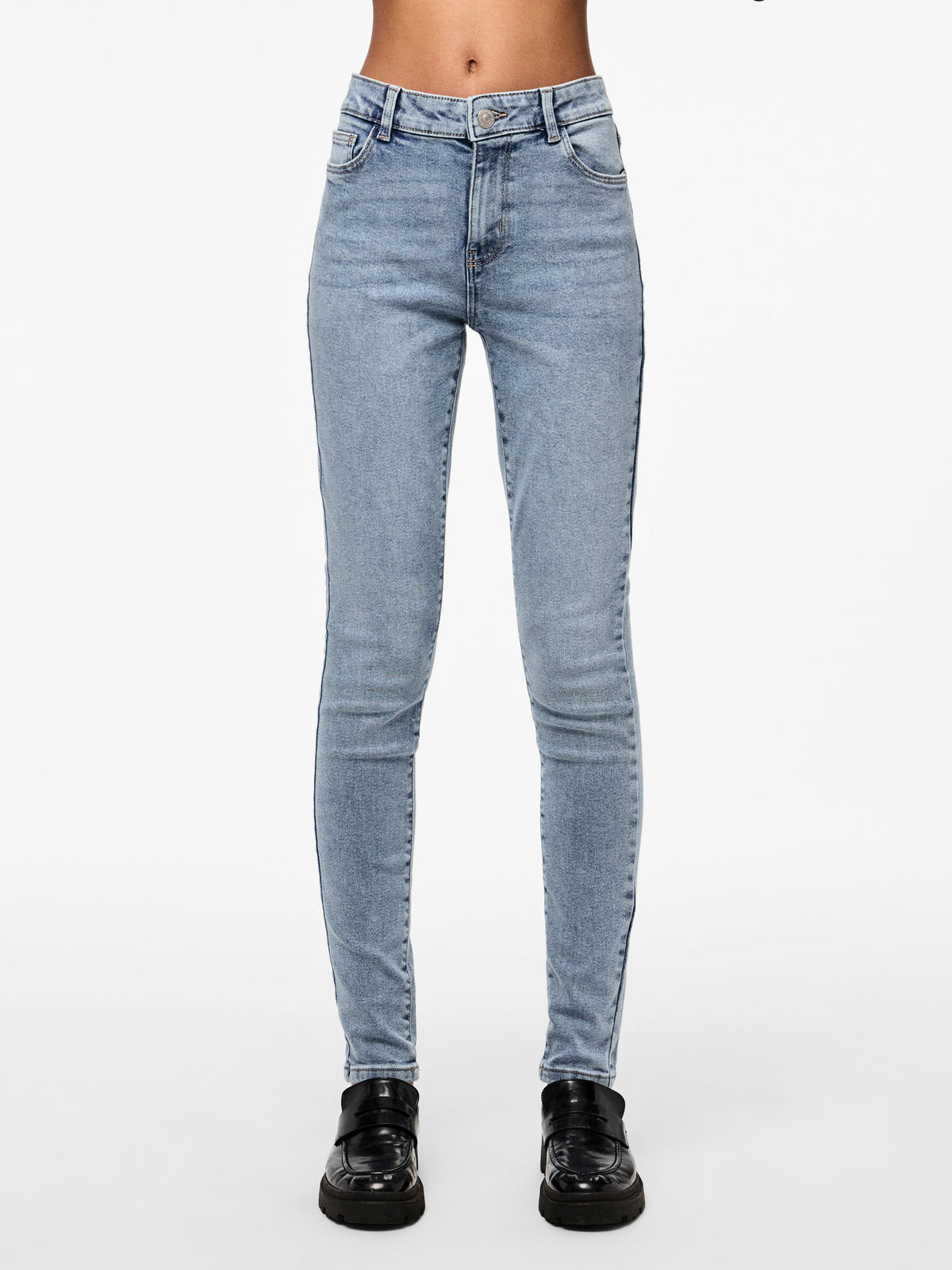 PIECES Light Blue Denim Bukser - 17148022