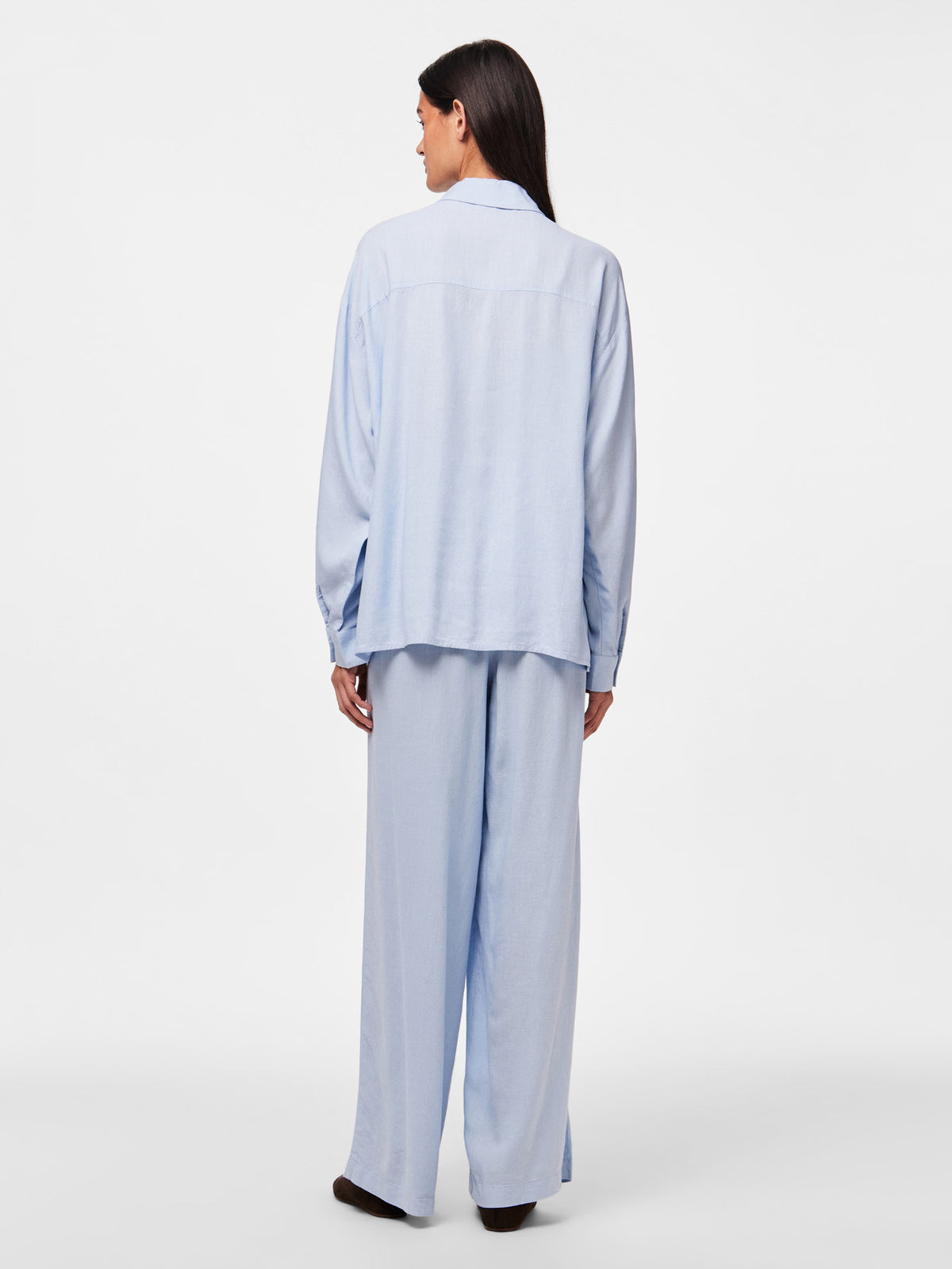 Blå Bluse fra PIECES - 17149315