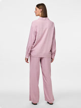 Lyserød Bluse fra PIECES - 17149315