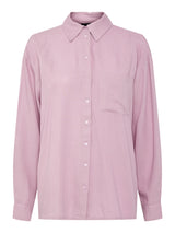 Lyserød Bluse fra PIECES - 17149315