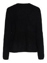 PIECES Black Cardigan,Striktrøje - 17150235