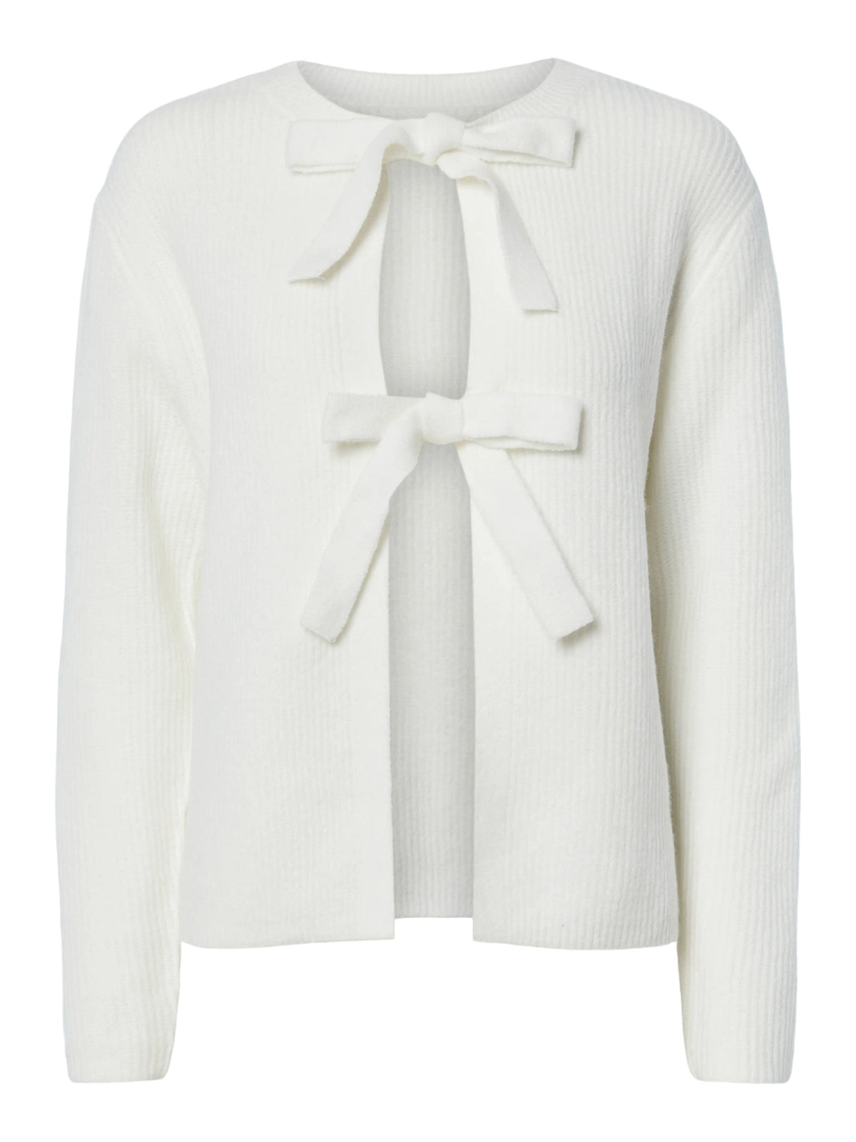 PIECES Cloud Dancer Cardigan,Striktrøje - 17150235