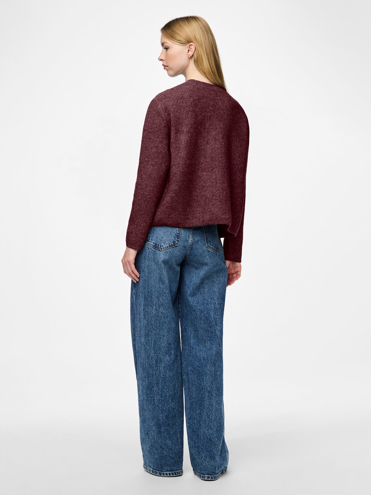PIECES Tawny Port Cardigan,Striktrøje - 17150235