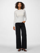 PIECES Cloud Dancer Top - 17151138