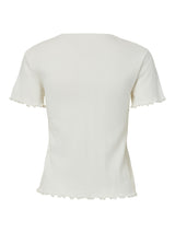 Cloud Dancer Top fra PIECES - 17152053