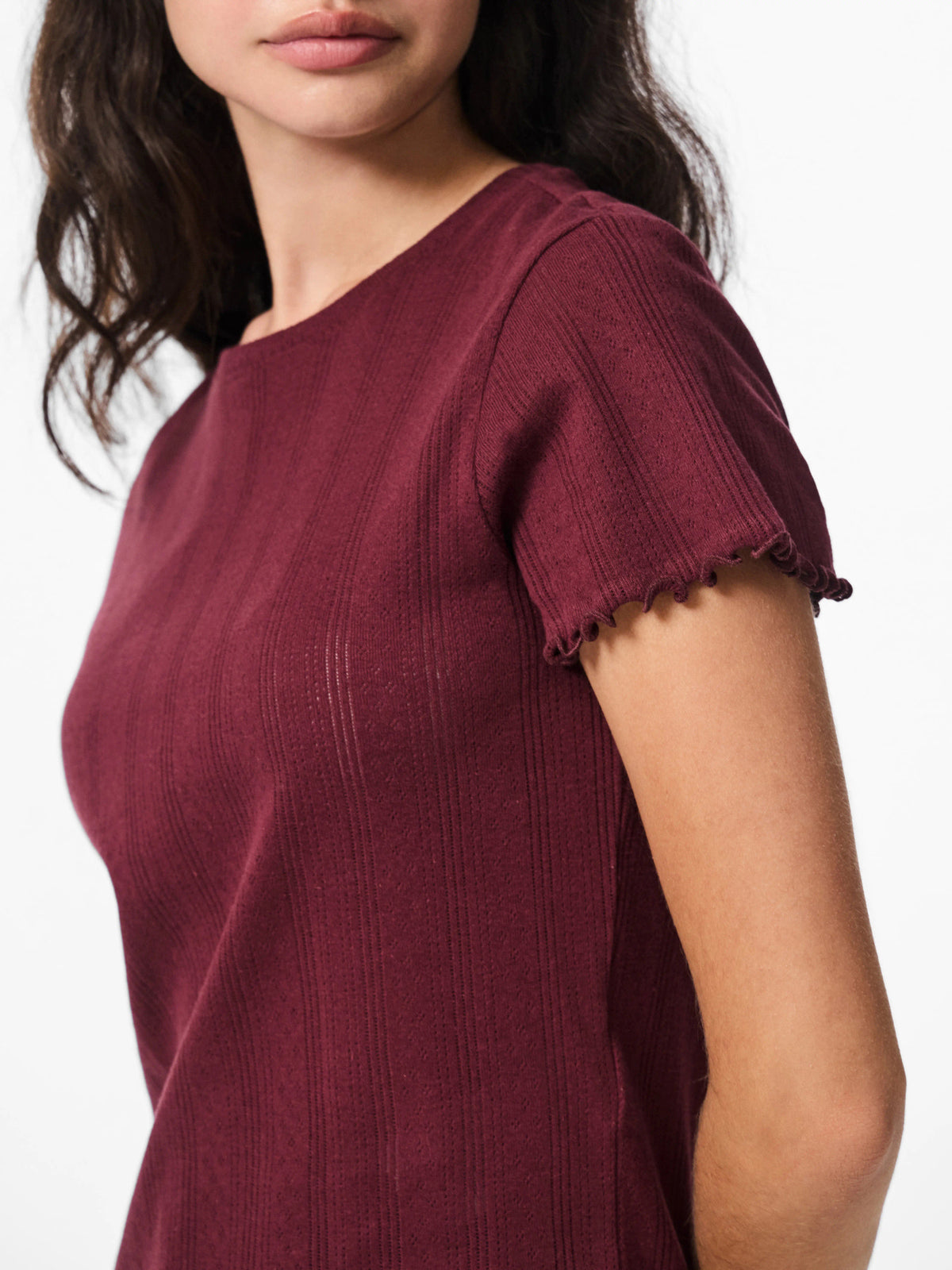 PIECES Tawny Port Top - 17152053