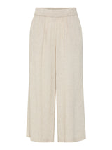 Birch MELANGE Bukser fra PIECES - 17154737