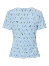 Cashmere Blue Blue flowers Bluse fra PIECES - 17155404