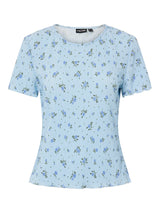 Cashmere Blue Blue flowers Bluse fra PIECES - 17155404