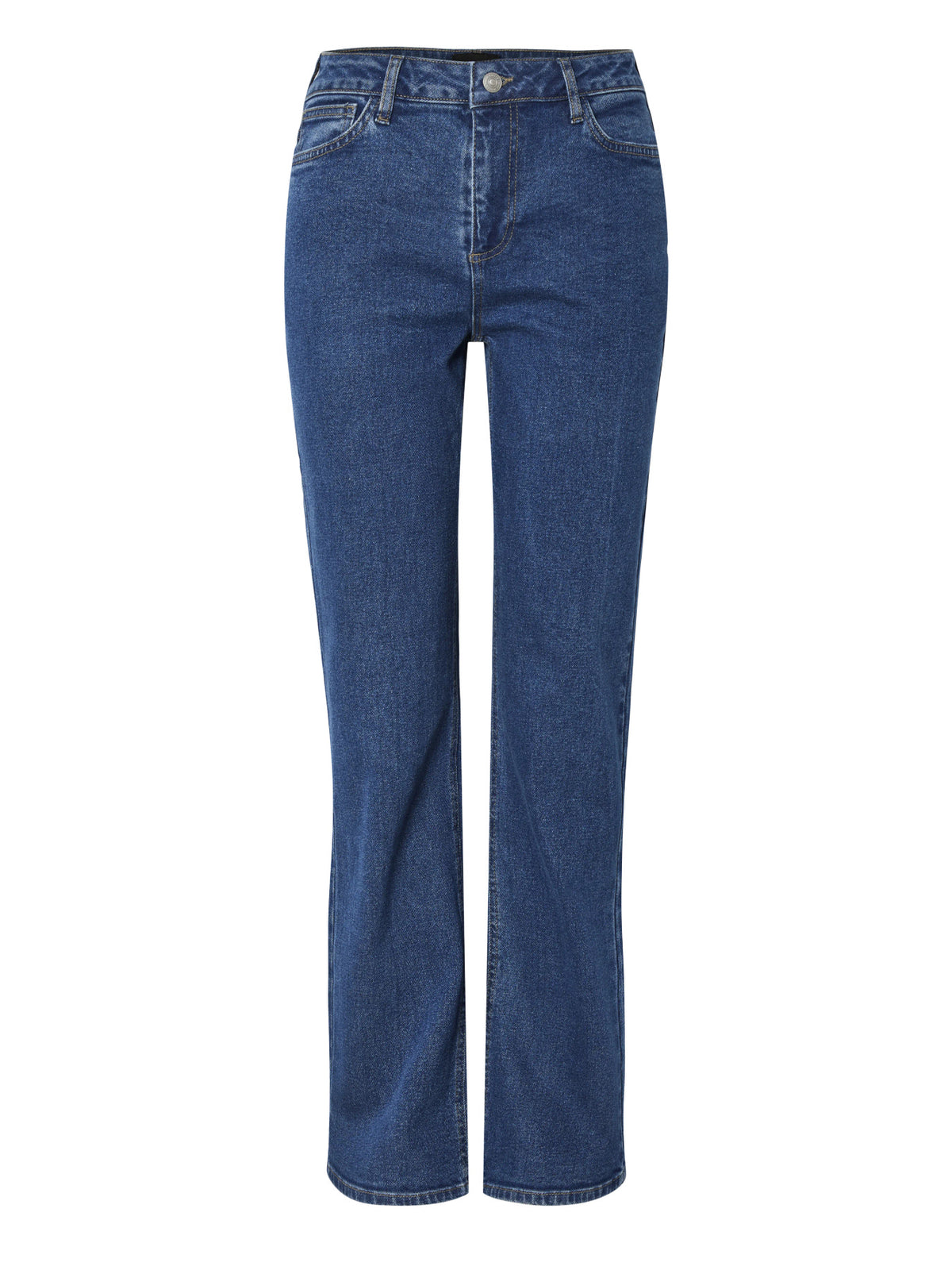 PIECES Medium Blue Denim Bukser - 17158774