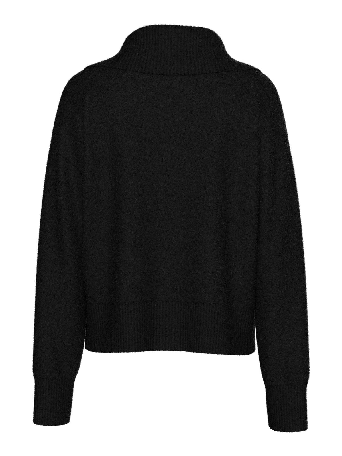 PIECES Black Cardigan,Striktrøje - 17158787