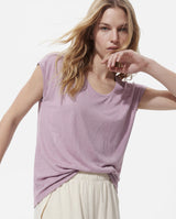 Winsome Orchid GLITTER SILVER Bluse fra PIECES - 17162299