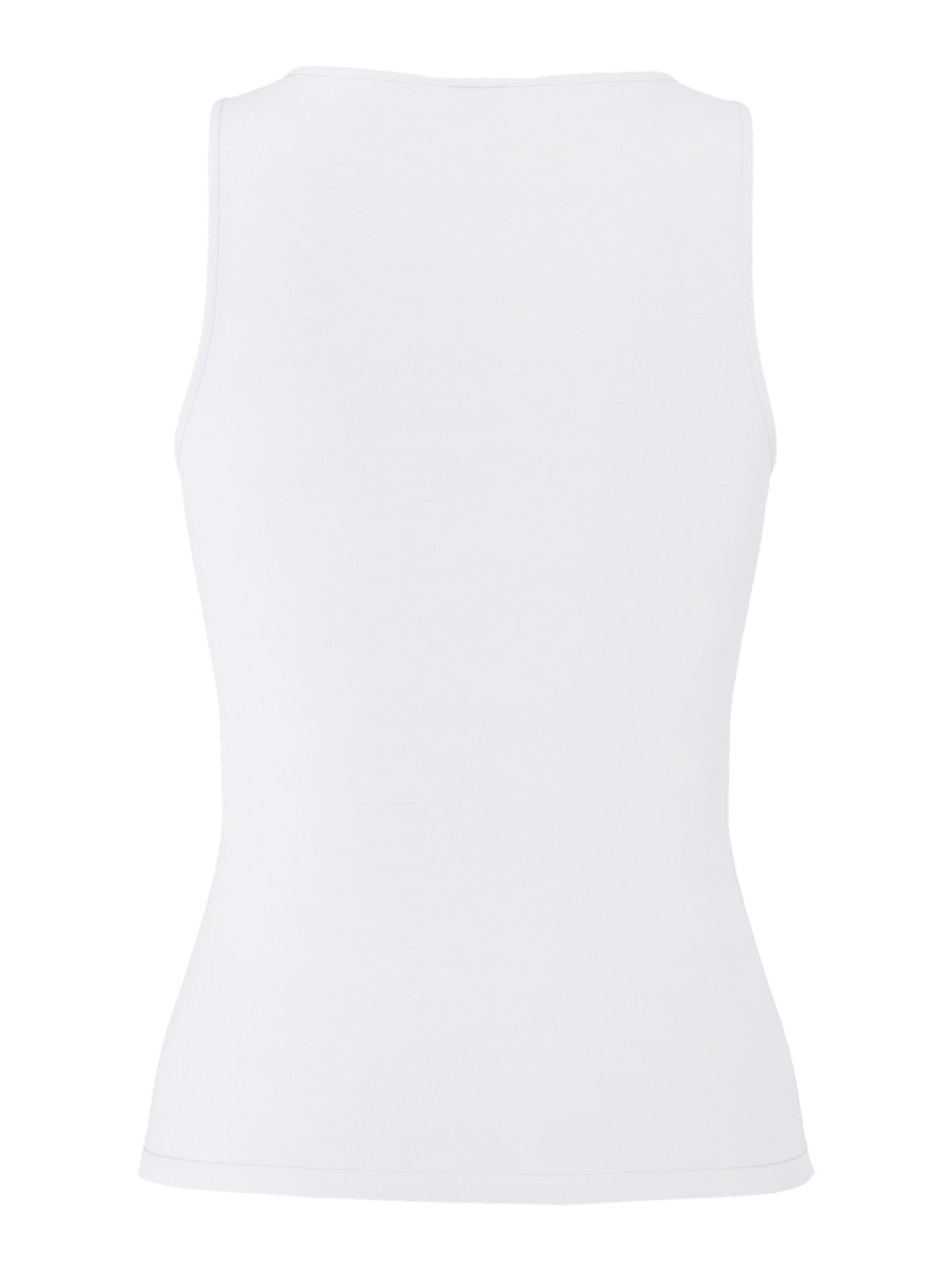 Bright White Top fra PIECES - 17162318