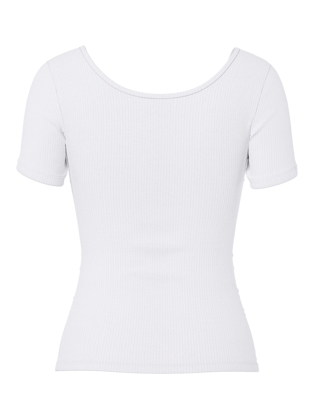 Bright White Top fra PIECES - 17162320