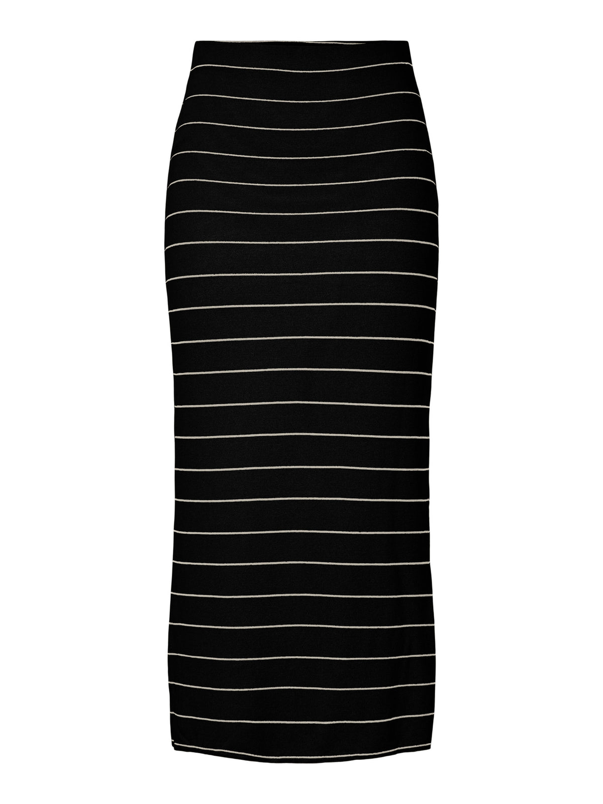 Black Silverlining stripes Nederdel fra PIECES - 17162954