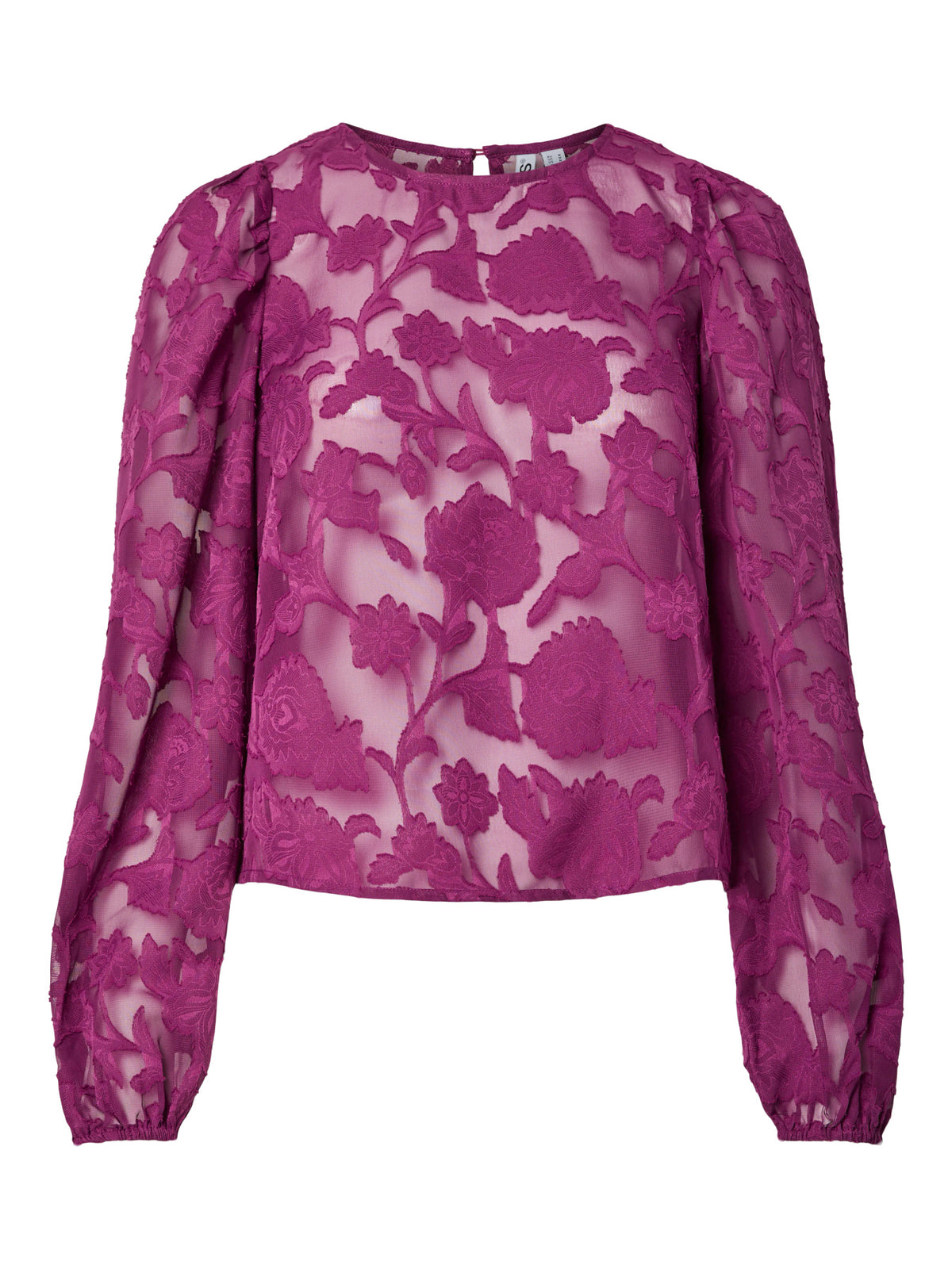 Dark Purple Top fra PIECES - 17165862