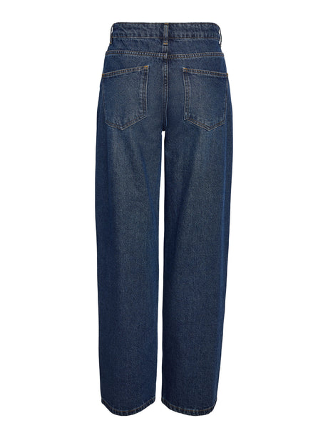 Dark Blue Denim Bukser fra Noisy May - 27034405