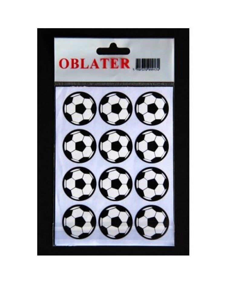 Oblater fodbold 24 stk