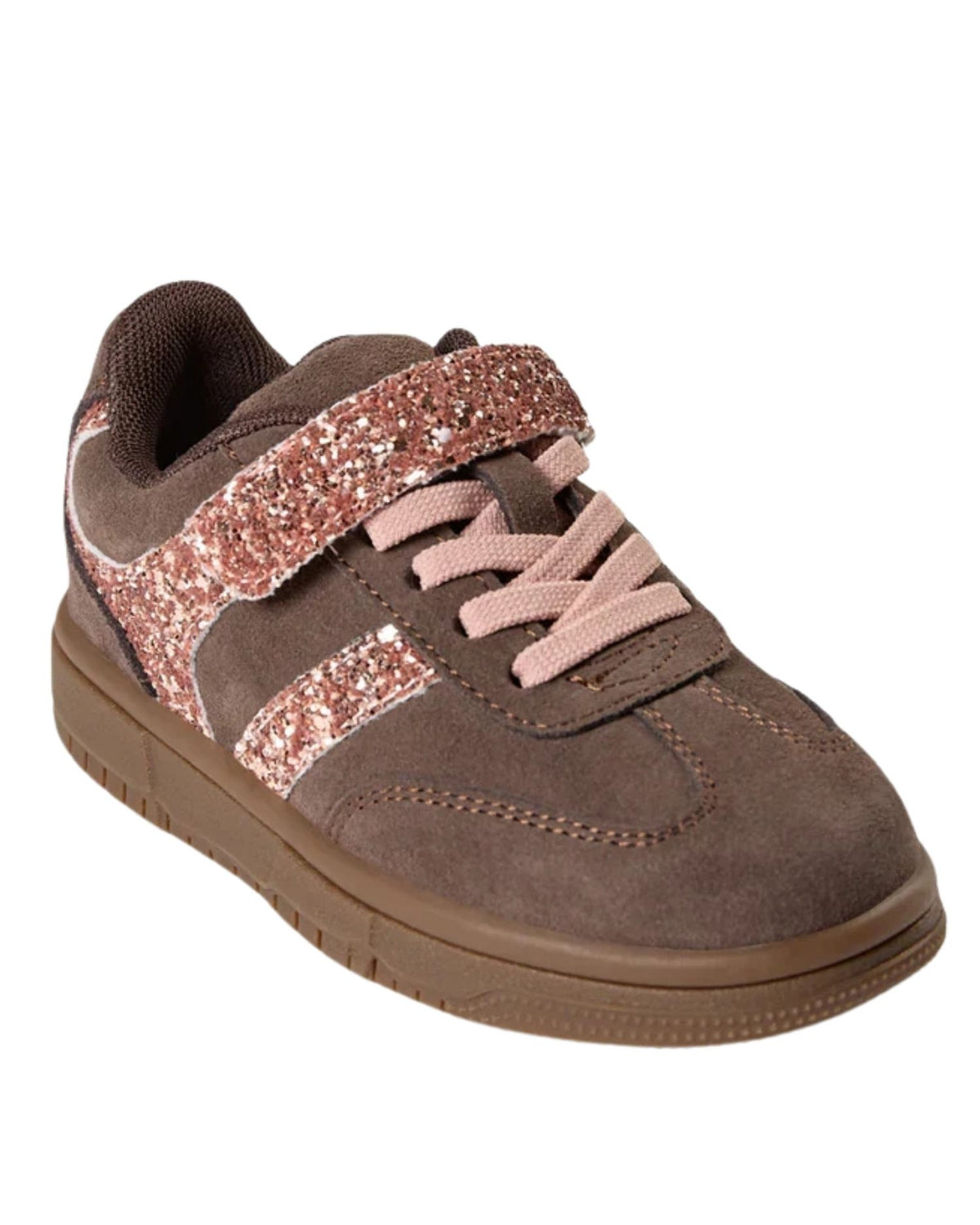 Brown Sofie Schnoor Sneakers - glitter - Brown - velcro - P243801-7052