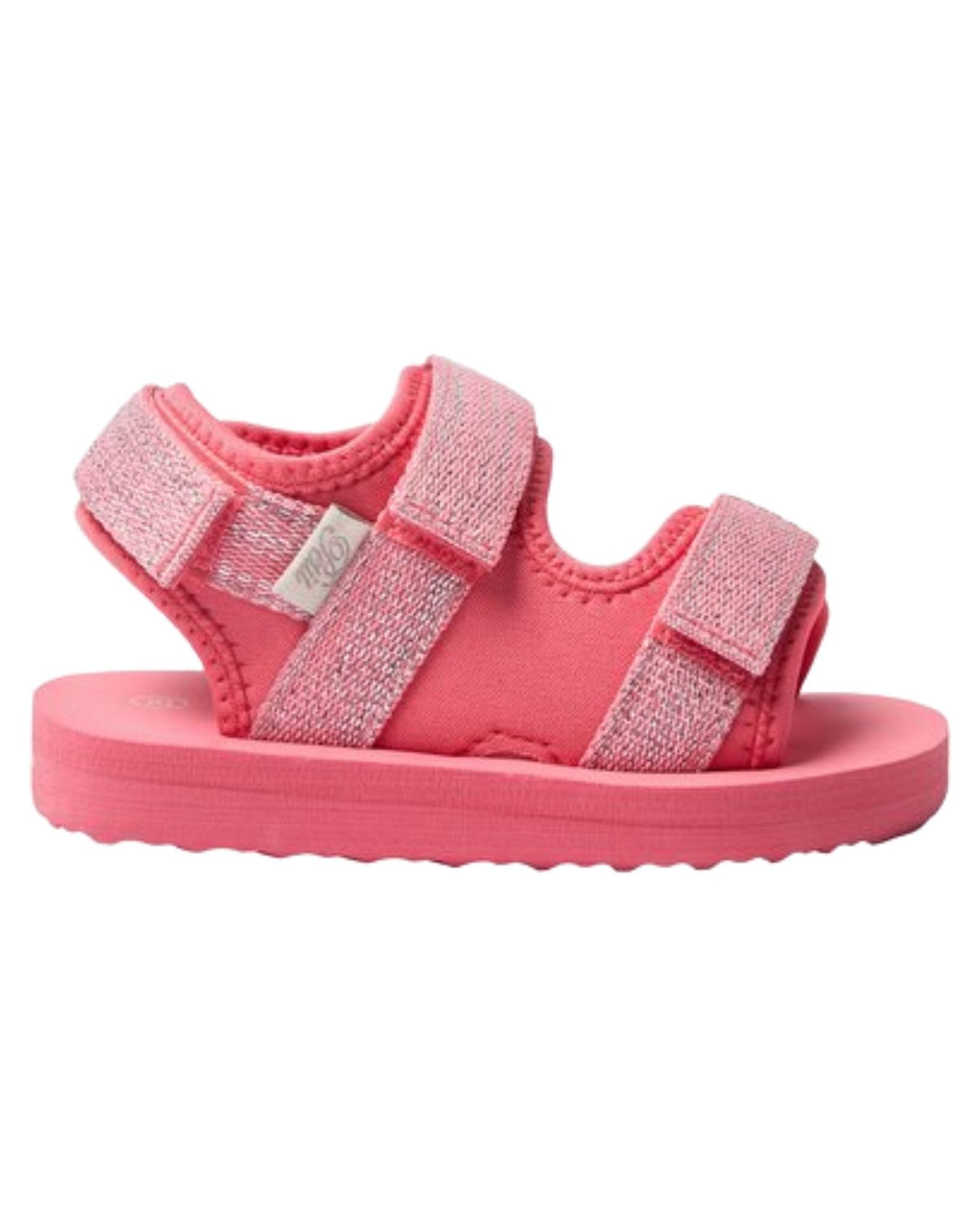 Pink Sofie Schnoor sandal - velcro - glimmer - PNOS811