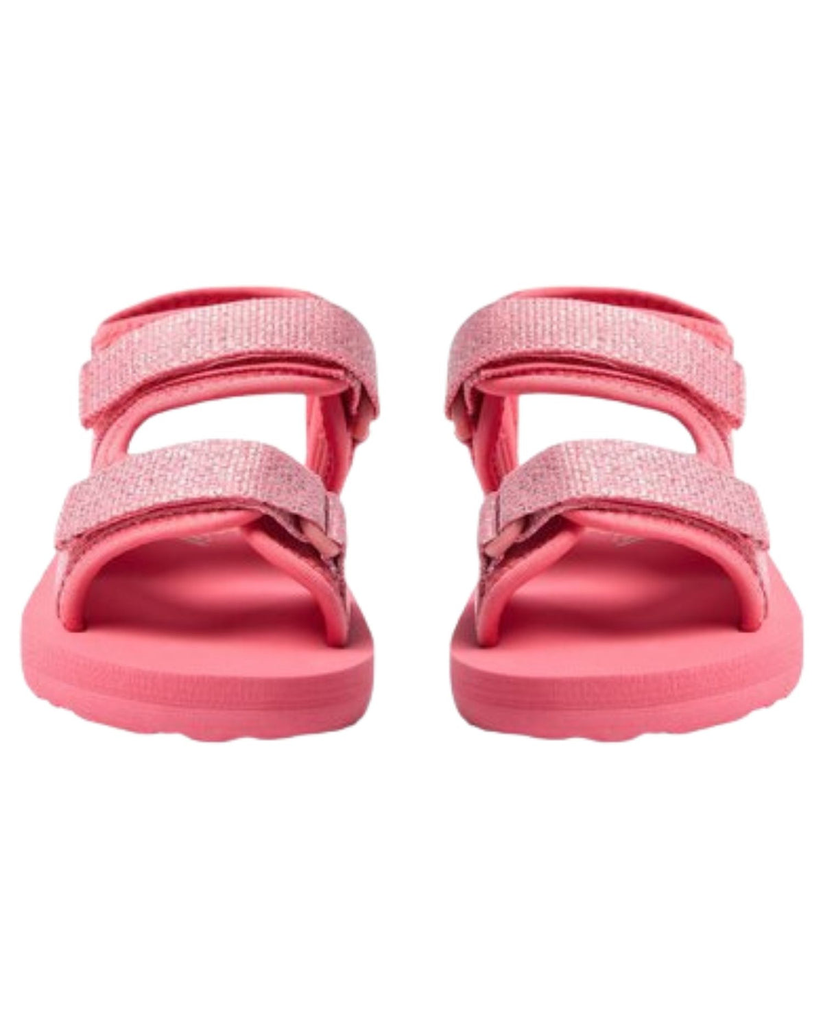 Pink Sofie Schnoor sandal - velcro - glimmer - PNOS811