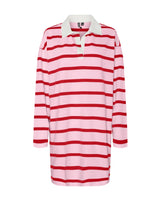 Lyserød - pink-a-boo/high risk - Pieces - polo kjole - 17160236