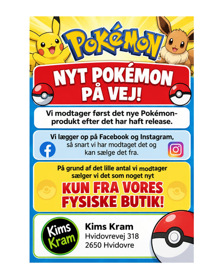 Pokemon Figure Collection - Release 6/11 - BLIVER NOK FORSINKET