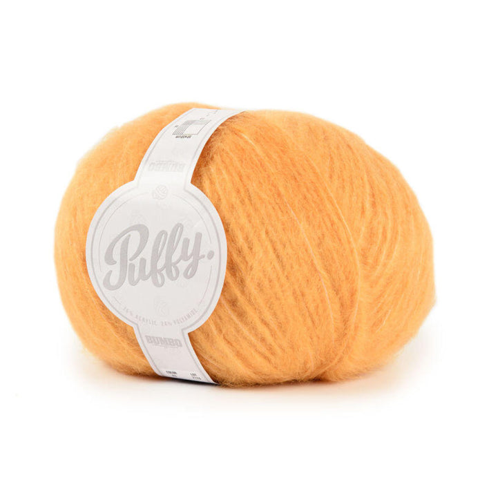 Bumbo Puffy Akryl mix. 100g. fv. 03 Orange