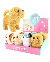 Pet Dog Electric B/O choose between 4ass 18cm