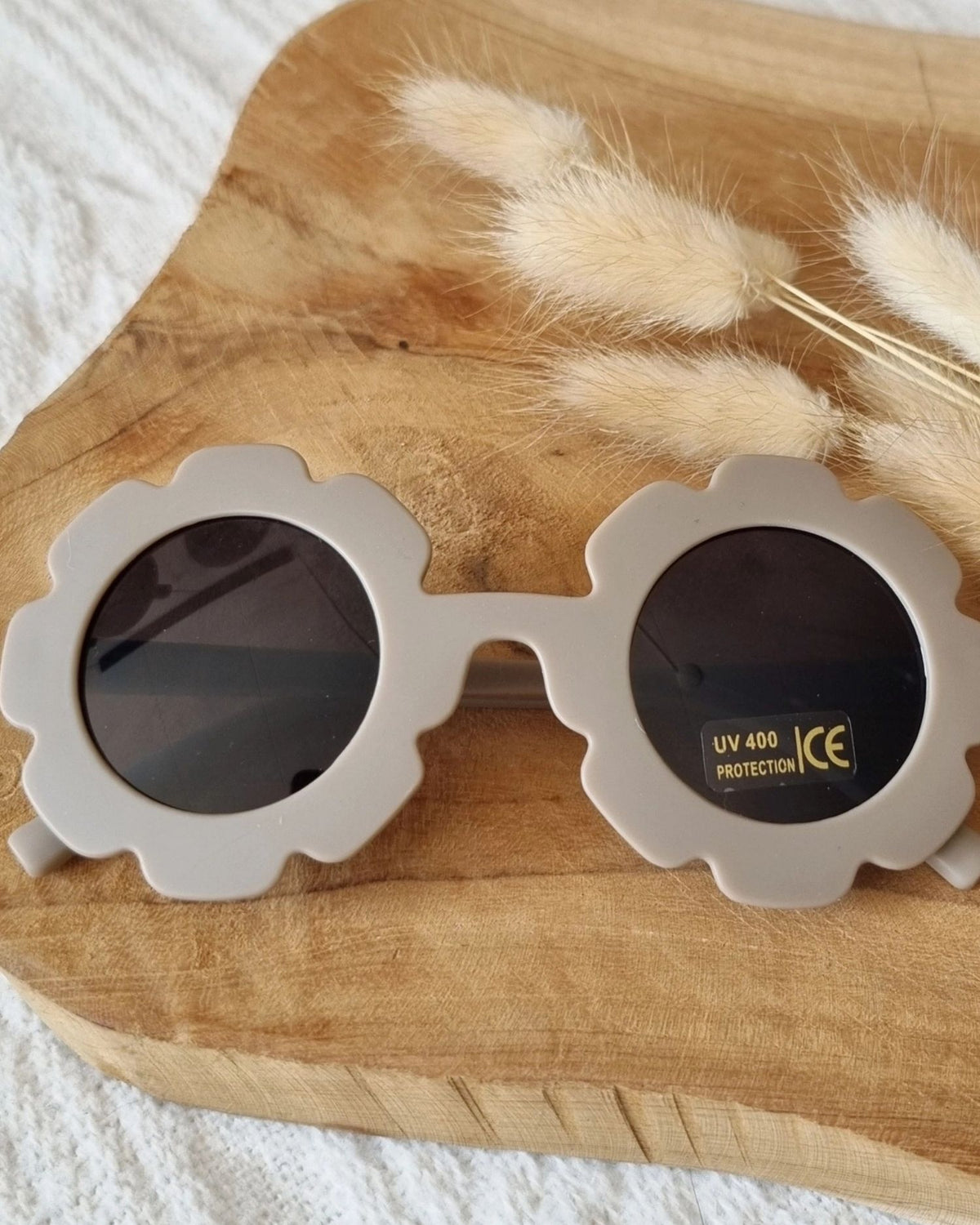 Solbriller til børn - UV400 Flower - Taupe