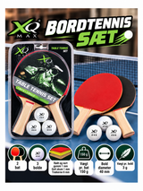 XQMax Bordtennissæt med 2 Bat og 3 Bolde