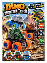 Dino Monster Truck – Seje dinosaurbiler med 360° rotation