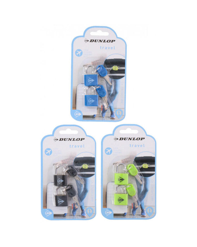 Padlocks 2 pcs suitcase padlocks from Dunlop