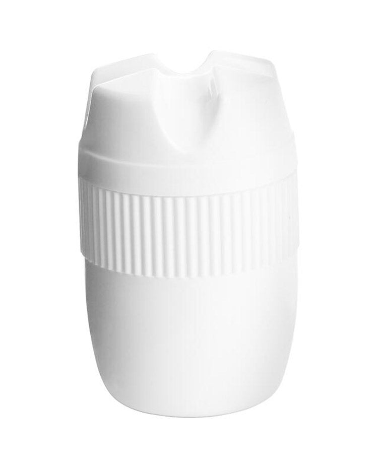 Meljævner hvid plast