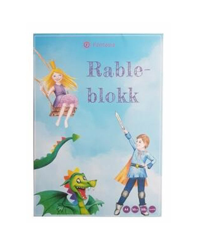 Tegneblok Fantasia A4 50 ark