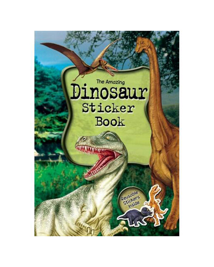Stickersbog dinosaurus