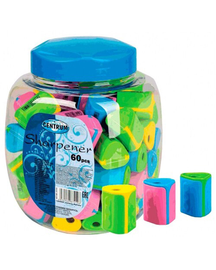 Blyantspidser med dust container 1 stk