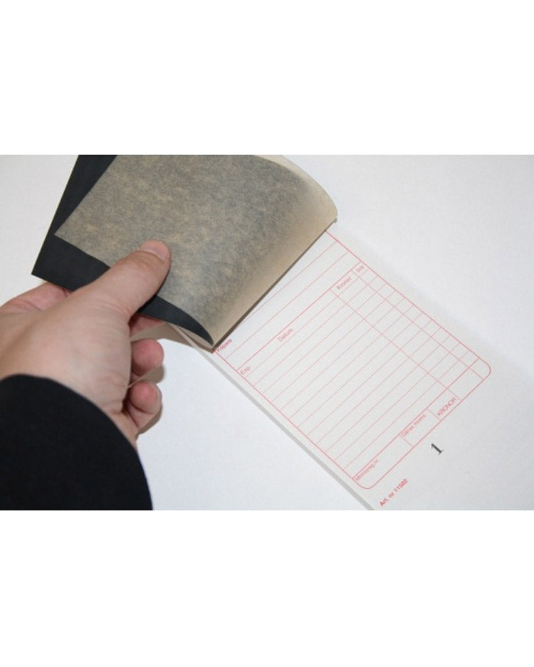 Cash pad A6 - Swedish text