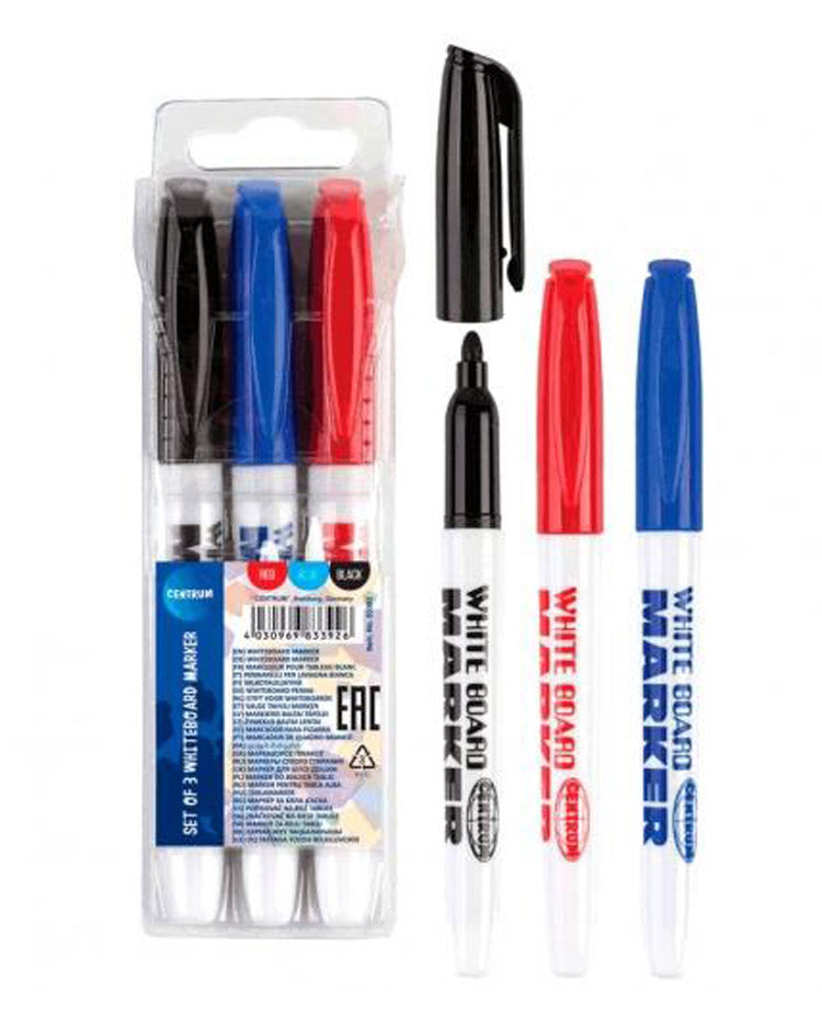 Whiteboard marker medium 3 pcs