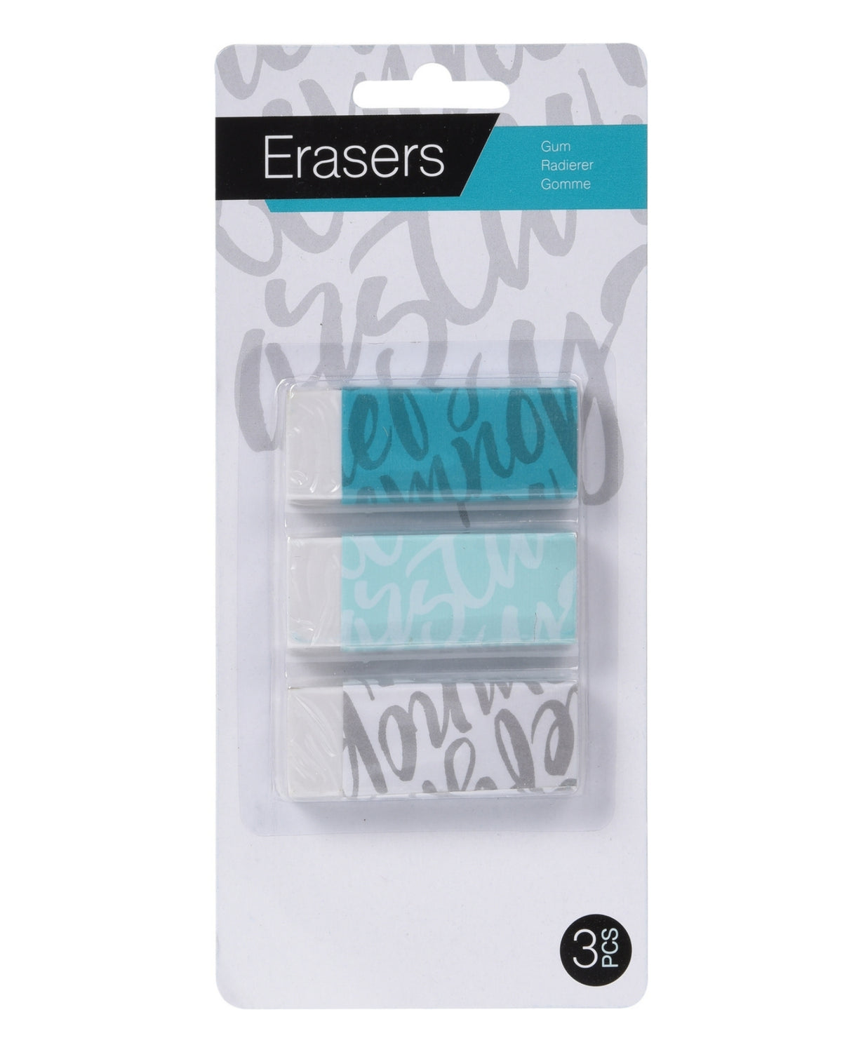 Eraser 3 pcs.