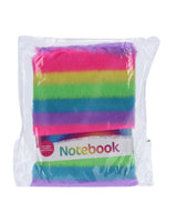 Notebook with rainbow plush, A5