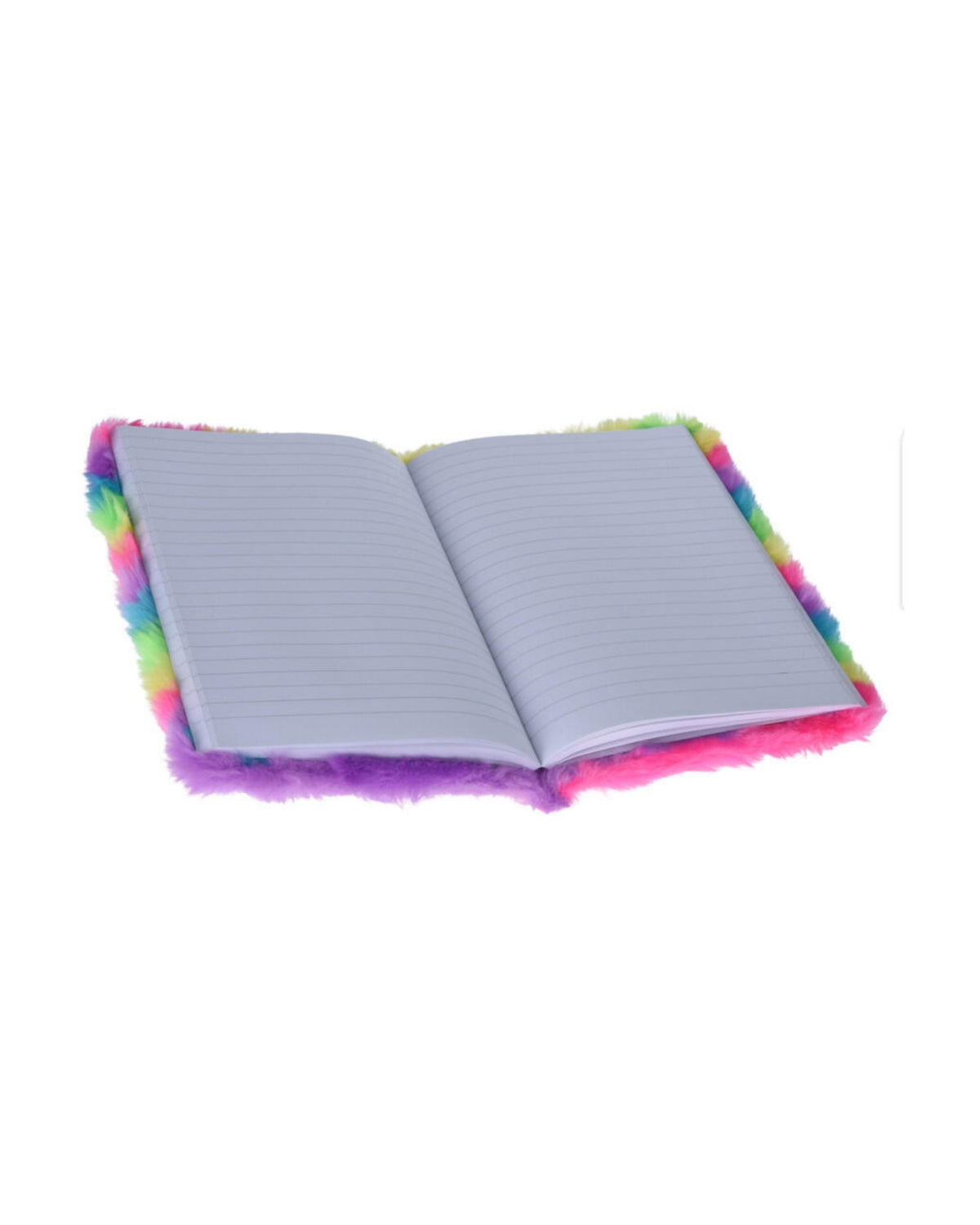 Notebook with rainbow plush, A5