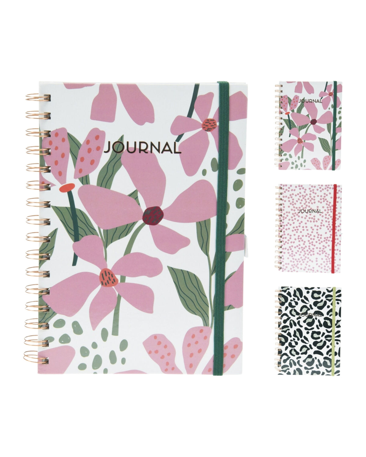 Notebook A5 with elastic band 1pc