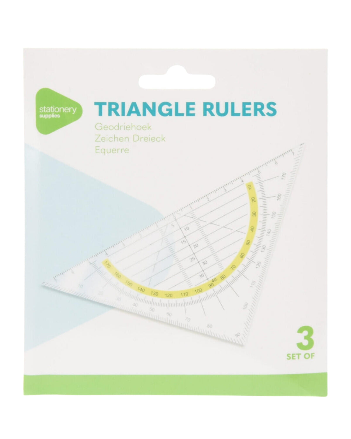 Protractor 3 pcs.